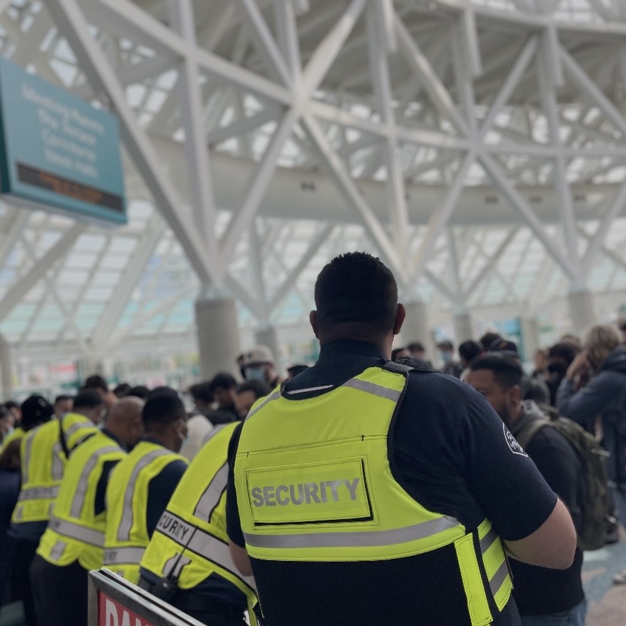 Ayvar security officers on event detail